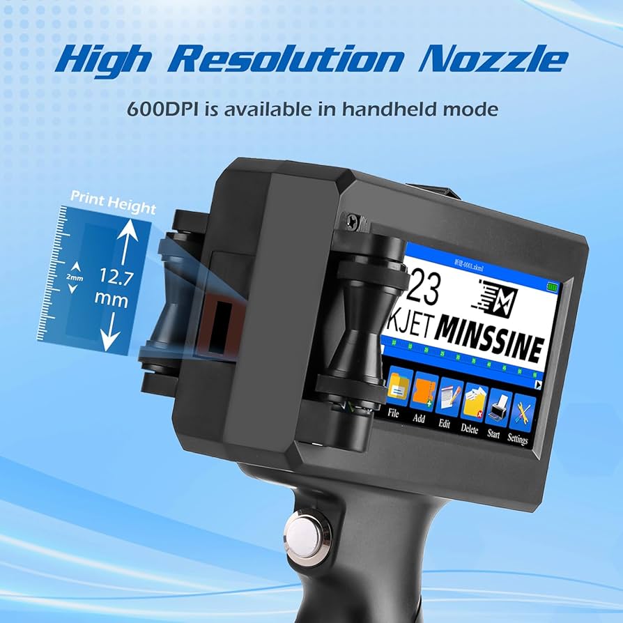 Amazon.com: Handheld Inkjet Printer Gun MS-Z10 with 42ml